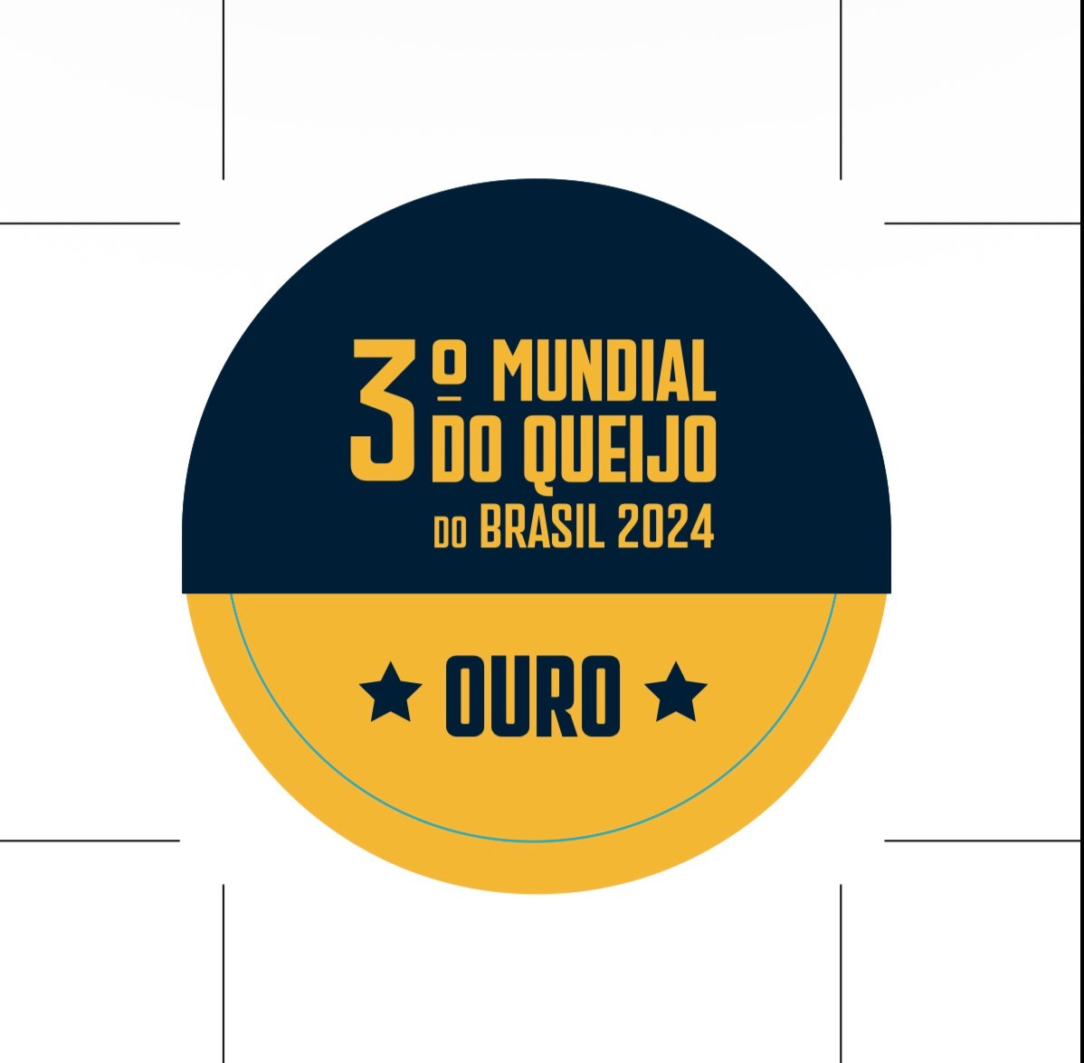 Medalha de ouro do Mundial do Queijo do Brasil 2024